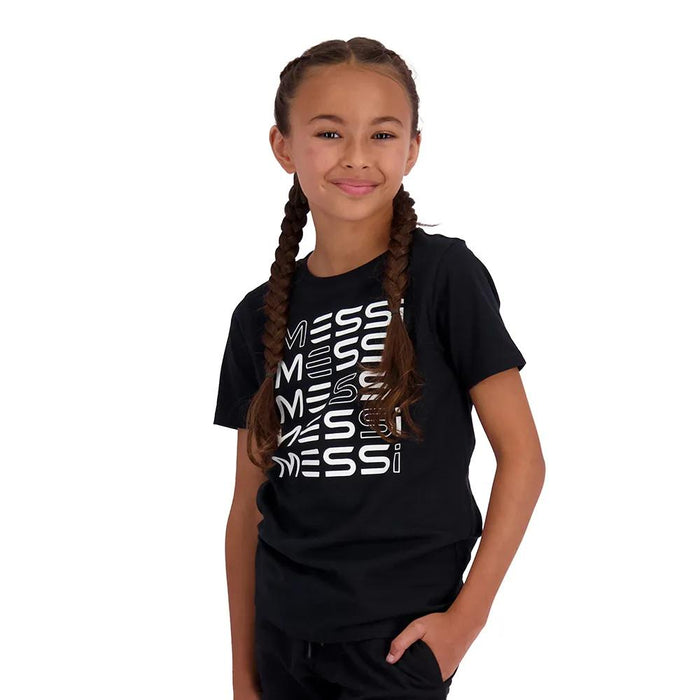 Messi Remeras Niños Nint Deep Black
