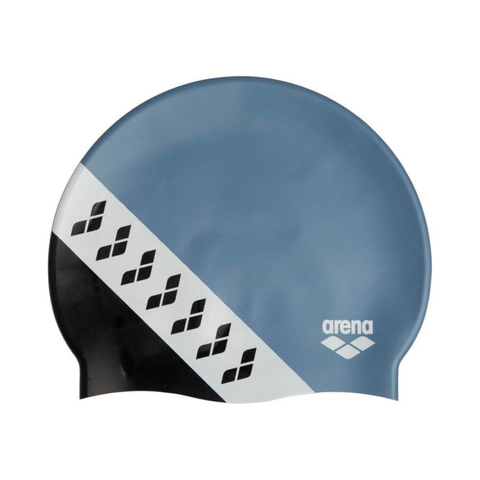 Arena Gorras de natacion Unisex Icons Team Stripe Cap Arena Stripe/Black/Grey