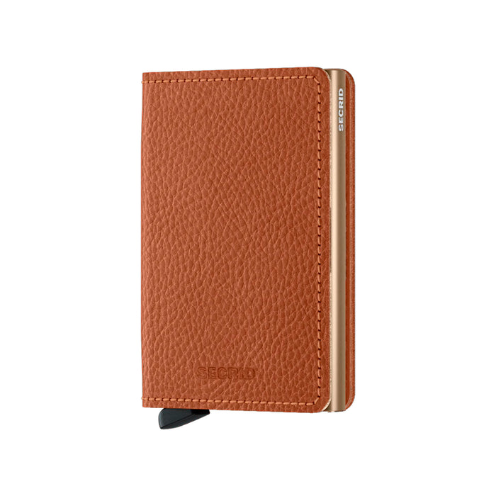 Billetera Secrid Slimwallet Vegetable Tanned Caramello-Sand