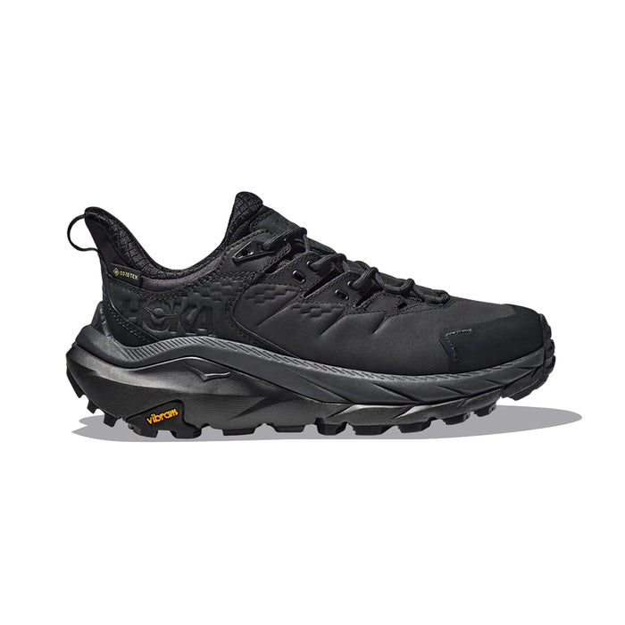 1123190-BBLC HOKA CALZADOS HIKING MASCULINO KAHA 2 LOW GTX BLACK/BLACK