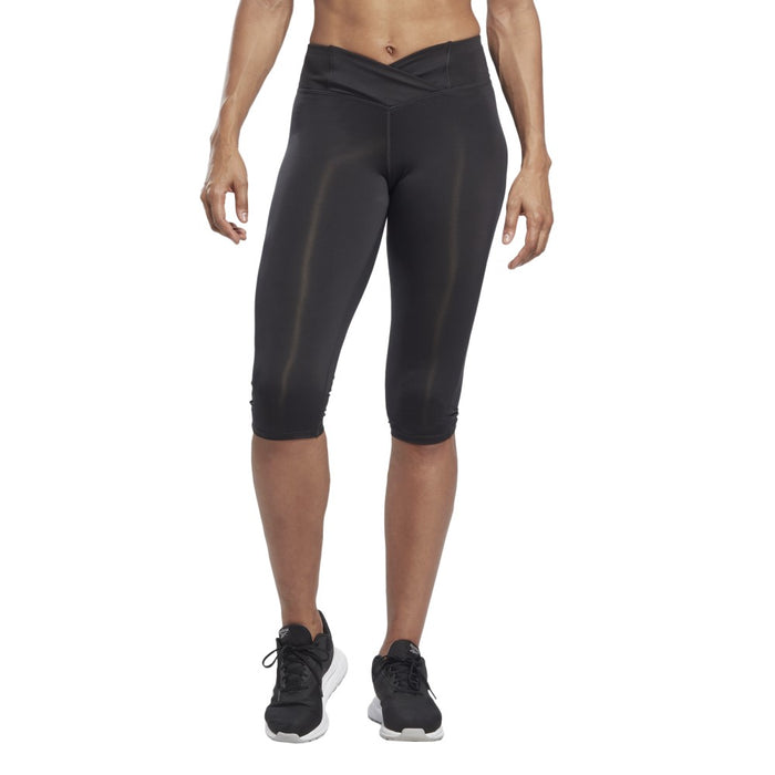 HT4938 REEBOK PRENDAS FEMENINO WOR BASIC CAPRI NIGHT BLACK