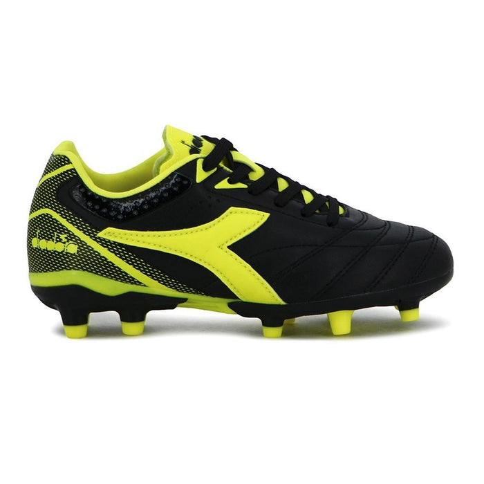 Diadora Campo Masculino Futbol Tifosi II Md M 165 Black/Yellow Fluor