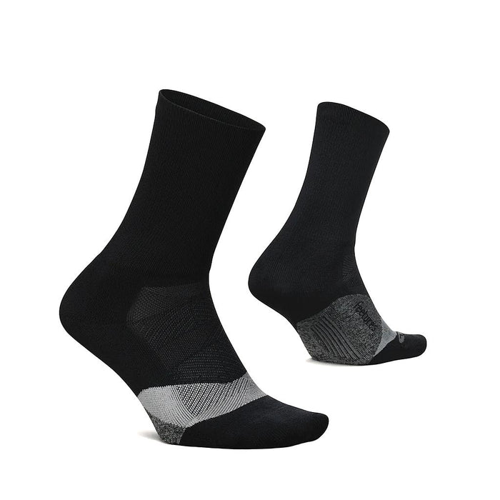 E90331593 Feetures Medias Unisex Running Elite Light Cushion Mini Crew Black