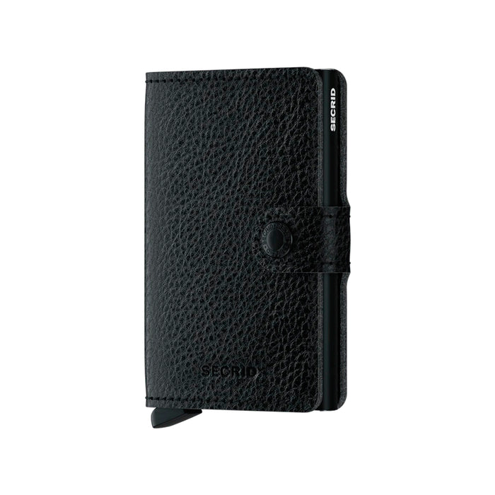 Billetera Secrid Miniwallet Vegetable Tanned Black-Black