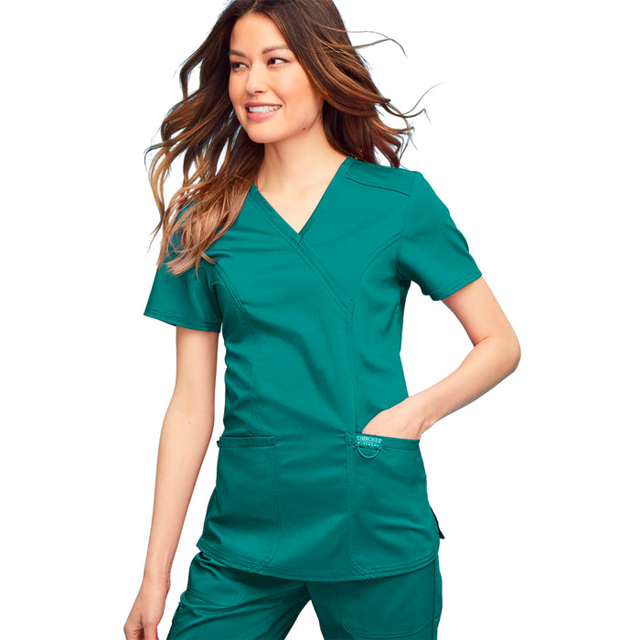 Cherokee Mock Wrap Top