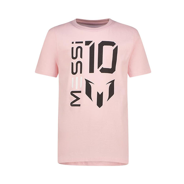 Messi Remeras Niños Nico Pink