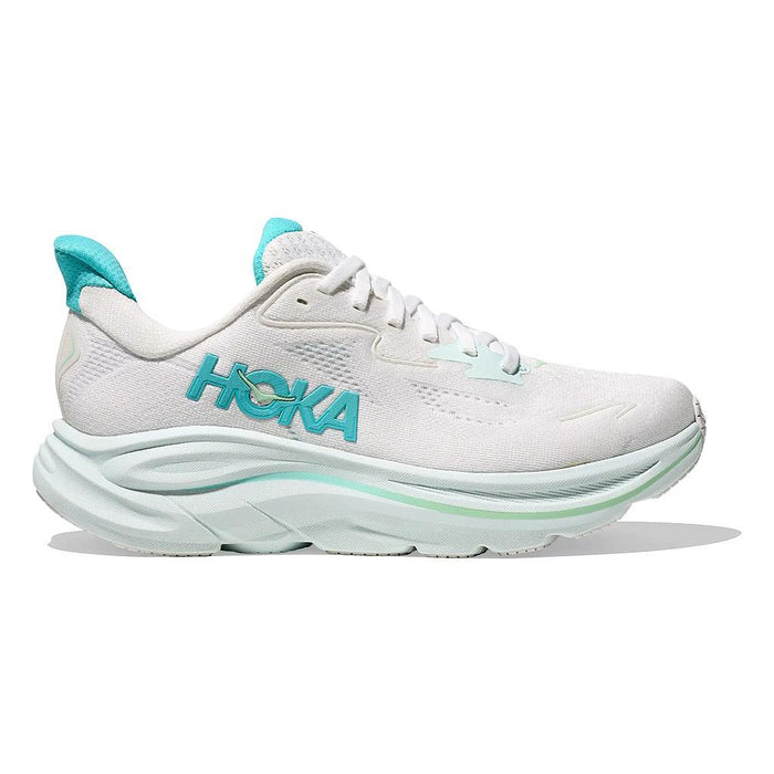 1162031-WTCL Hoka Deportivos Femenino Running Clifton 10 White/Cieloblue