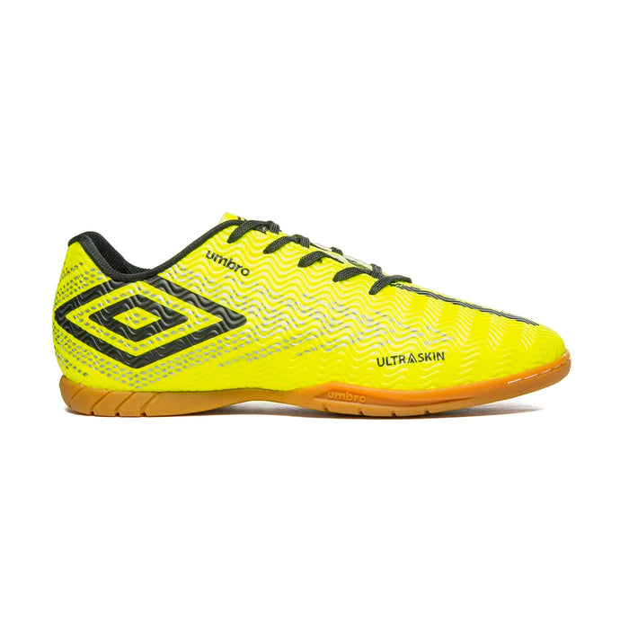 U01FB035-618 Umbro Calzados Masculino Futbol Indoor Ultraskin Lima/Negro/Plata