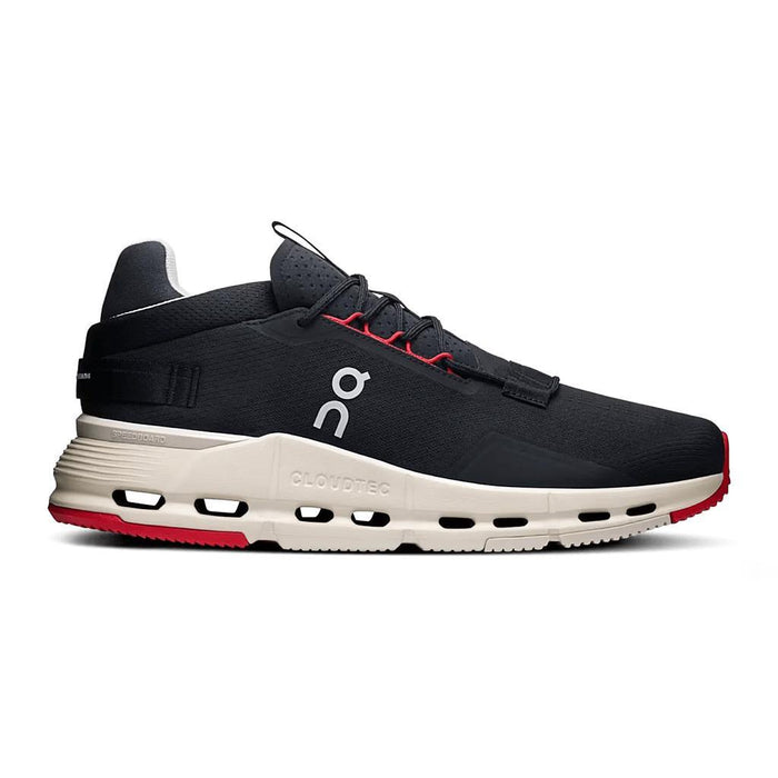 On Deportivos Masculino Running Cloudnova 2 Black/Red