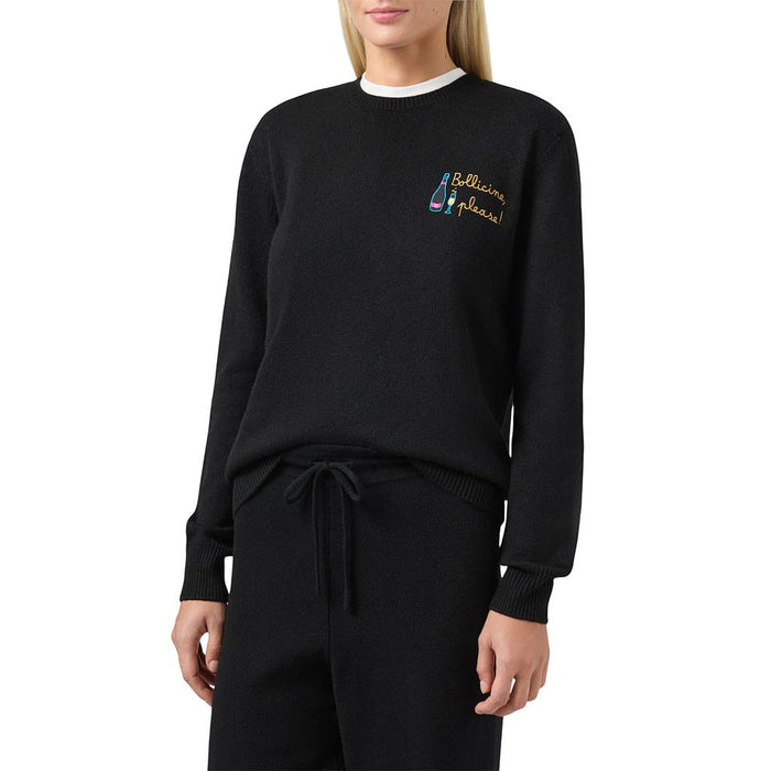 QUE0032-03949I MC2 PRENDAS SUETERS FEMENINO MODA NEW QUEEN EMBRY BOLLICINE PLEASE 00