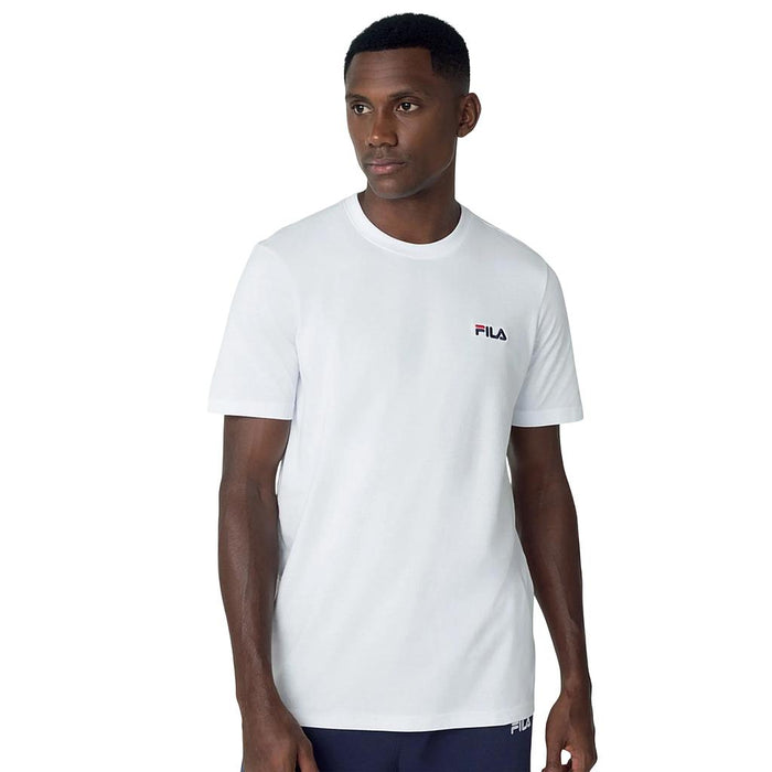 Fila Remeras Masculino Moda Regular Classic White