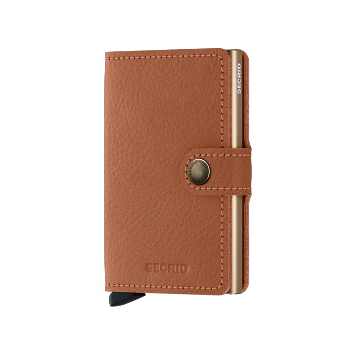 Billetera Secrid Miniwallet Vegetable Tanned Caramello-Sand
