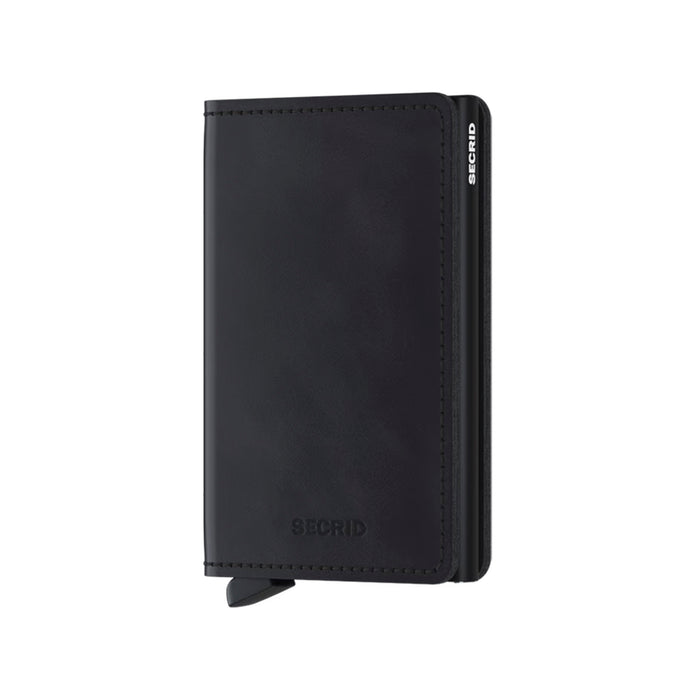 Billetera Secrid Slimwallet Vintage Black