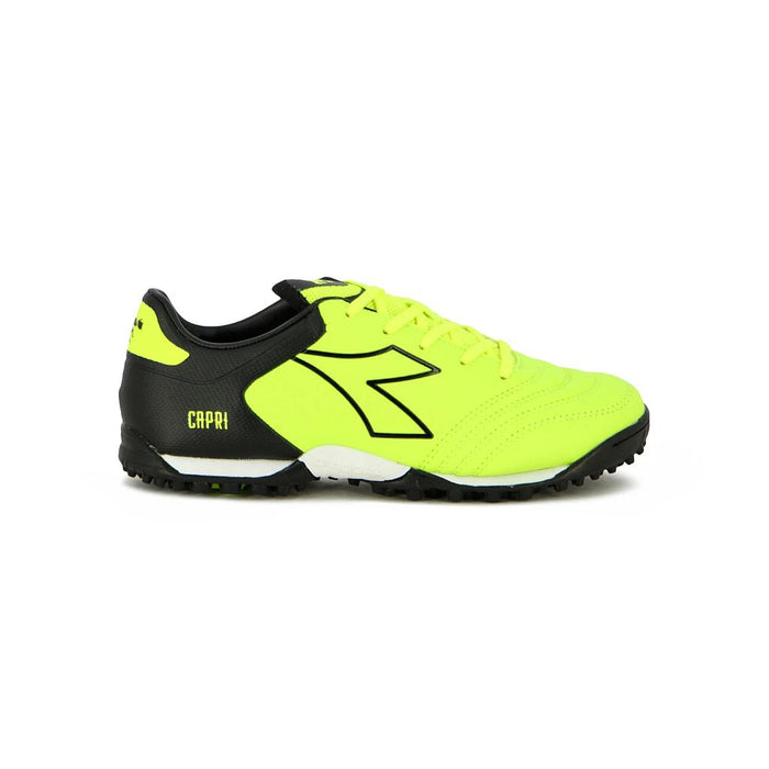 CAPRI-TF-K-651  DIADORA CALZADOS SOCIETY NINOS FUTBOL CAPRI TF K 651 YELLOW FLOUR/BLACK
