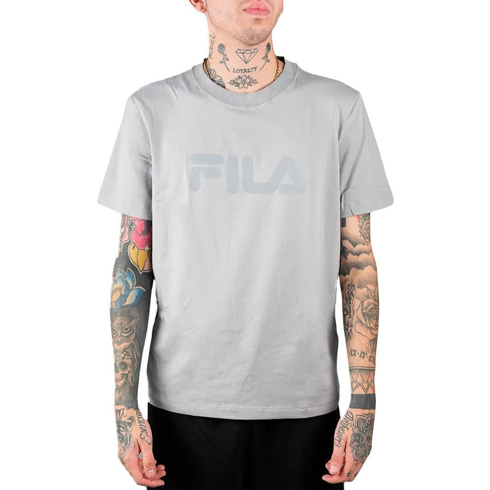 Fila Remeras Masculino Moda Regular Letter Premium IV Medium Gray