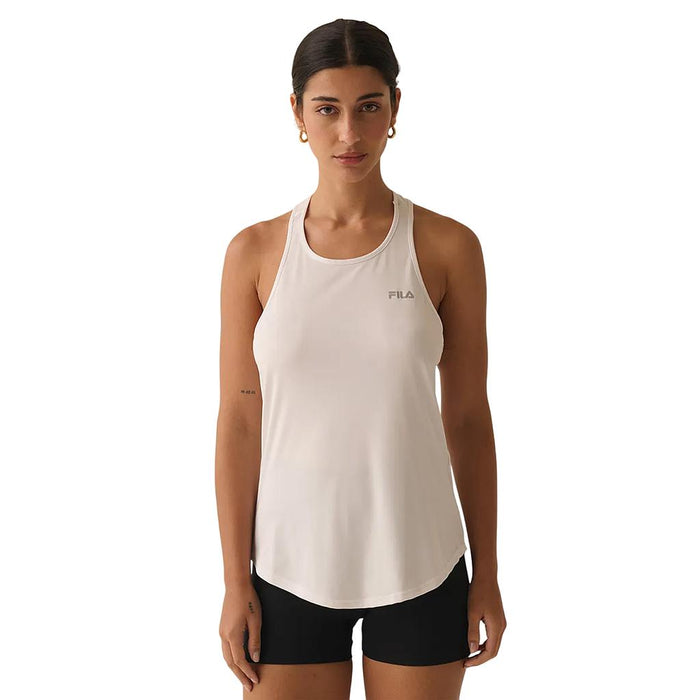 Fila Musculosas Femenino Training Tank Top Basic Sports III White/Navy/Red