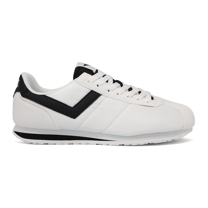 HUDSON-M-31 PONY CALZADOS LIFESTYLE MASCULINO MODA HUDSON WHITE/BLACK