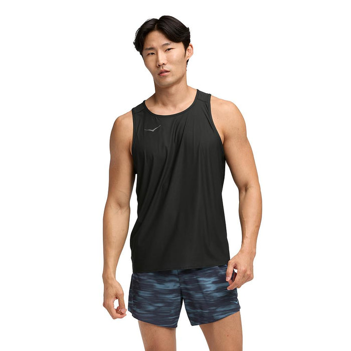 Hoka Musculosas Masculino Running Airolite 2.0 Tank Black