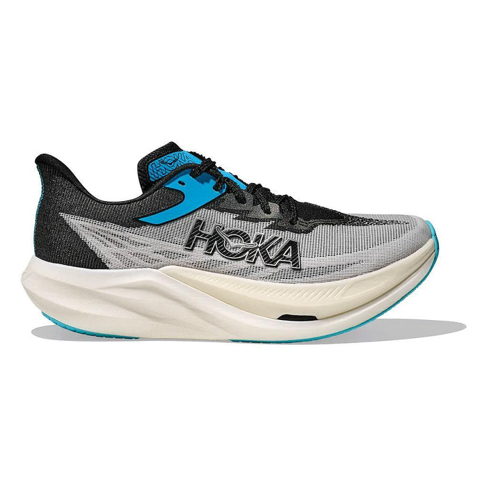 Hoka Deportivos Femenino Running Rocket X 3 White/Black