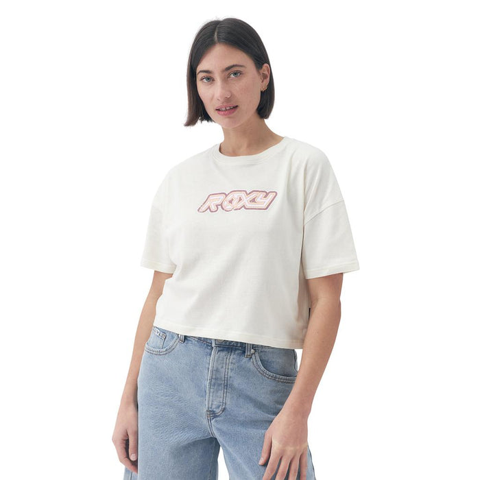 Roxy Remeras Femenino Moda Baby One More Time Crudo