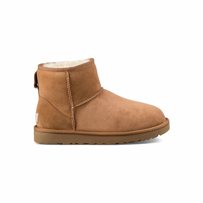 1016222-CHE UGG CALZADOS BOTAS FEMENINO MODA CLASSIC MINI II CHESTNUT