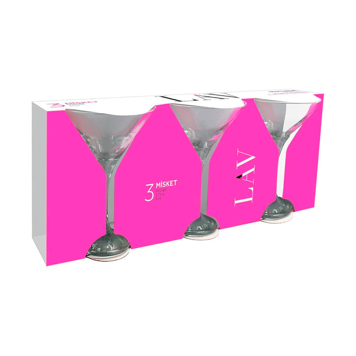 8692952077340 LAV COPA MISKET MARTINI 175 CC SET X3