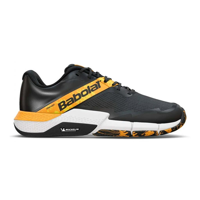 3A0S25B571-2047 BABOLAT CALZADOS DEPORTIVOS MASCULINO PADEL MOVEA 2 BLACK/ SAFFRON