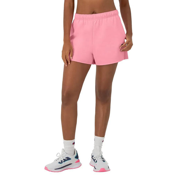 Champion Shorts Femenino Moda Powerblend Short 3 Marzipan Pink