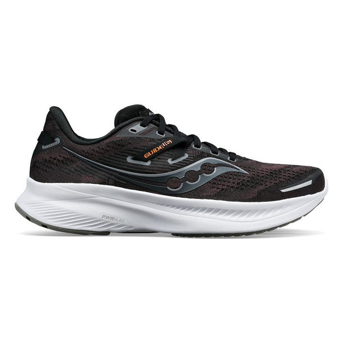 Saucony Running Masculino Guide 16 Black/White