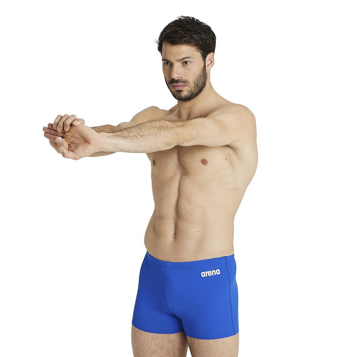 Arena Short de Baño Masculino Natacion Team Swim Short Solid Royal/White