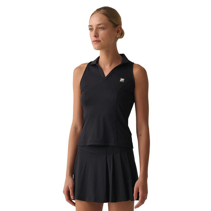 Fila Musculosas Femenino Tenis Polo Tennis Basic Black/Utility Black