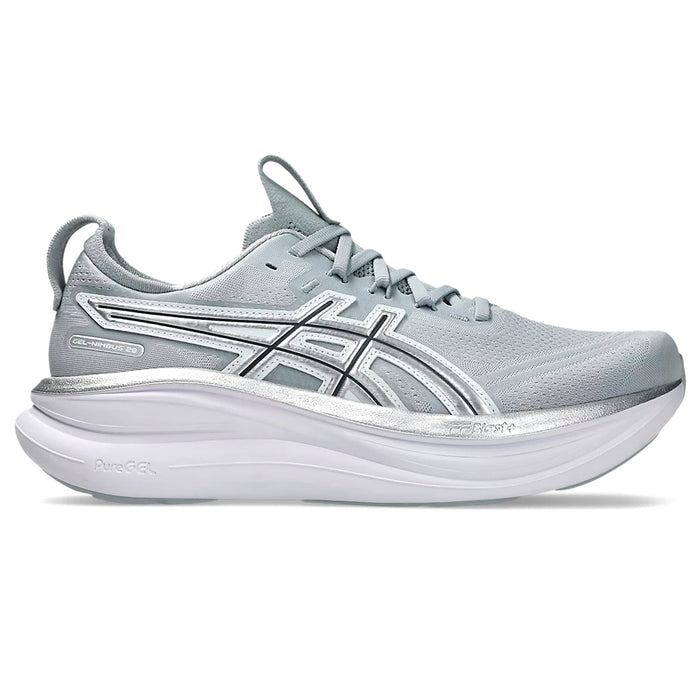 Asics Deportivos Masculino Running Gel Nimbus 28 Piedmont Grey/Pure Silver