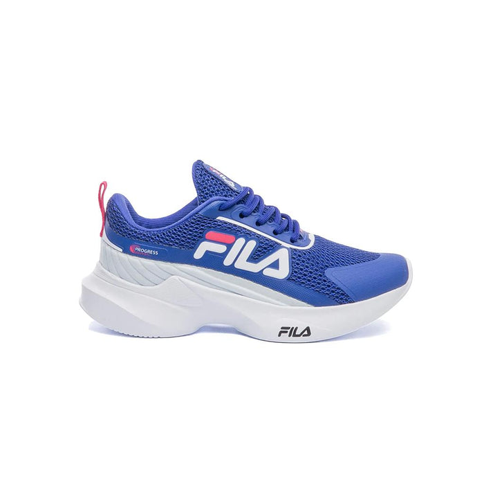 Fila Deportivos Niños Running Progress Azul Real/Gris Claro/Azalea