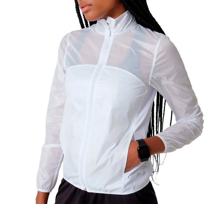 F12R00225-100 FILA PRENDAS CAMPERAS FEMENINO RUNNING WINDBREAK CORE RUN WHITE