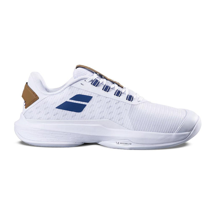 Babolat Deportivos Masculino Tenis Jet Tere 2 Sand Grass Wimbledon White/Blue Navy