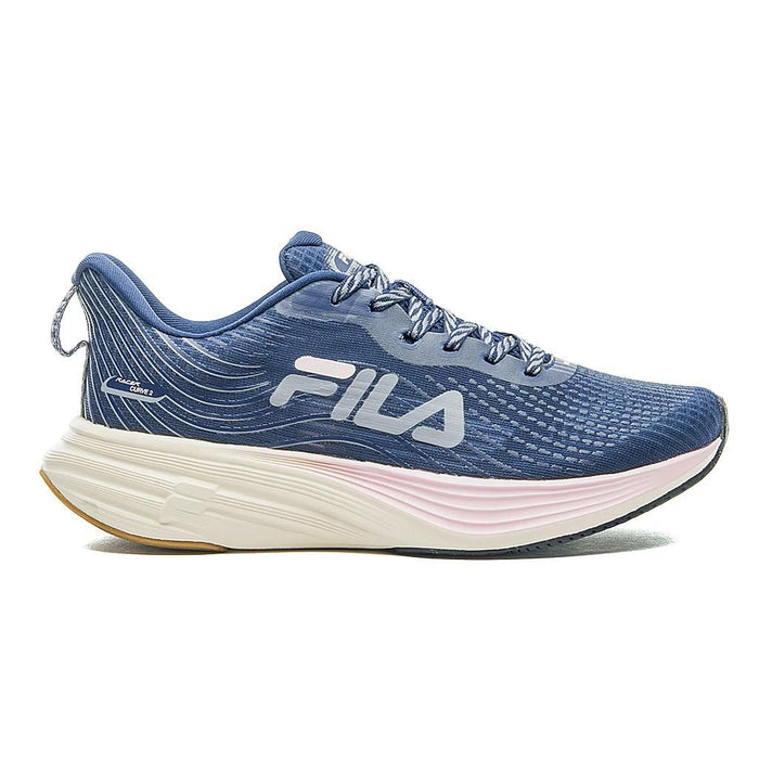 Fila Deportivos Femenino Running Racer Curve 2 Navy/Grey/Lotus