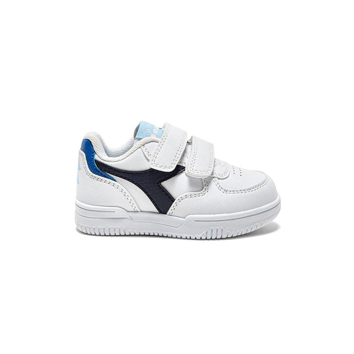 101.177722-D0719 DIADORA CALZADOS LIFESTYLE NIÑOS MODA RAPTOR LOW TD WHITE/NAVAL ACADEMY
