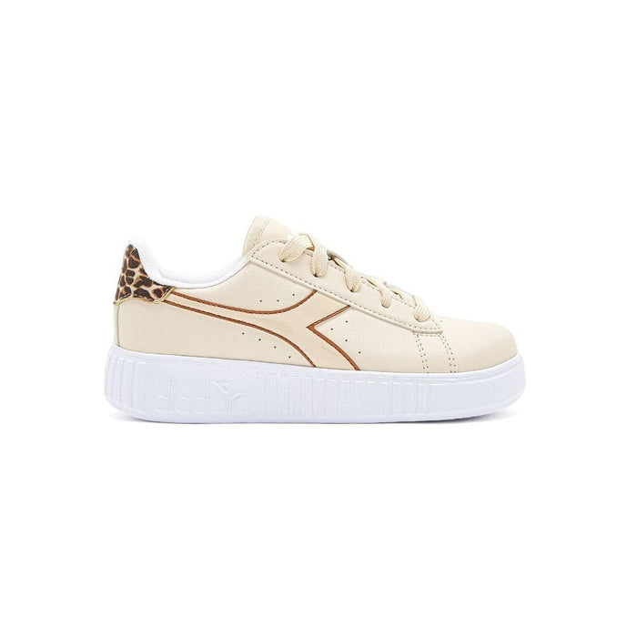 Diadora Kids Game Step P Leopard Ps Angora Beige