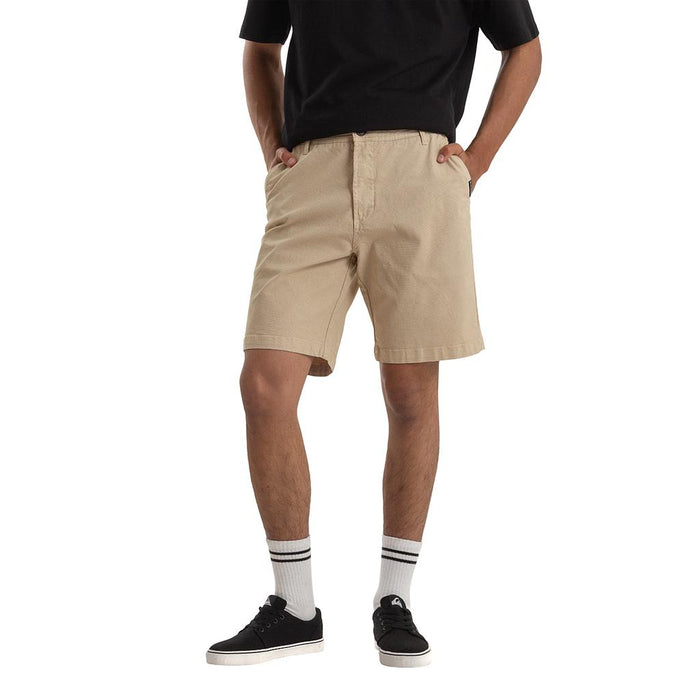 Quiksilver Bermudas Masculino Moda Samuel Light Beige