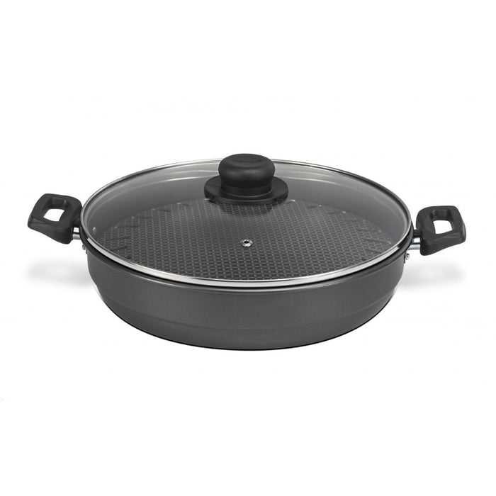 7896398326944 MULTIFLON BAZAR VERSATIL PARRILLA 28 C/TAPA DE VIDRIO