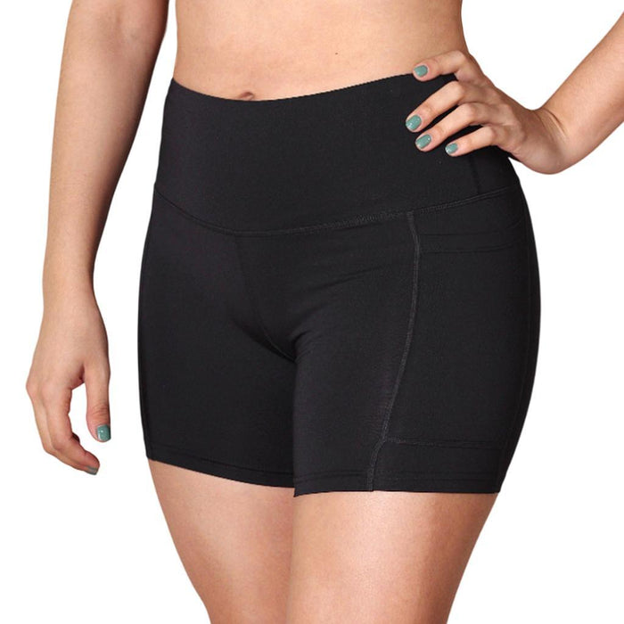 Avia Shorts Femenino Running Sarasota Tight 5 Black