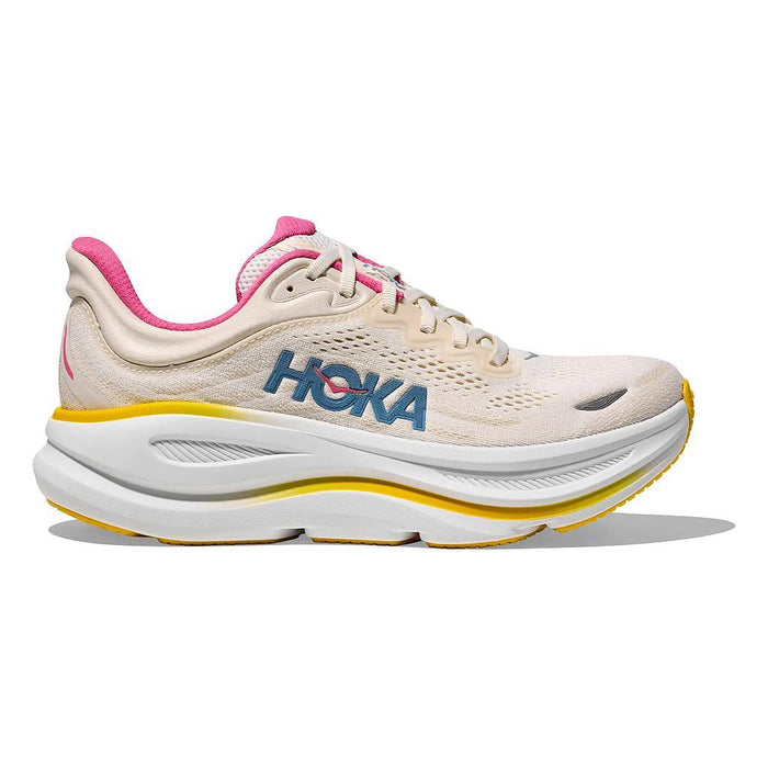 1162012-ALBST Hoka Deportivos Femenino Running Bondi 9 Alabaster/Birch