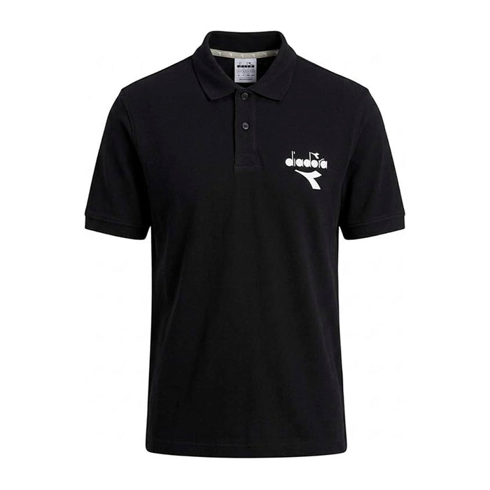 102.182895-80013 Diadora Prendas Remeras Masculino Moda Polo Ss Ess. Sports. Black