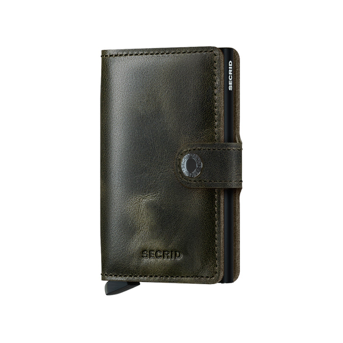 Billetera Secrid Miniwallet Vintage Olive-Black