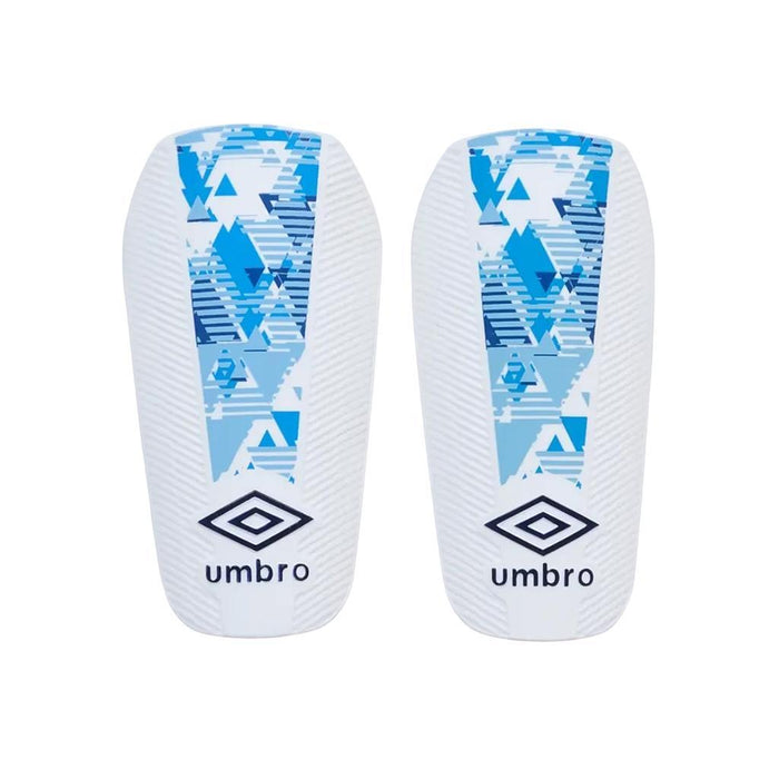 21446U-LY8 Umbro Canilleras Futbol Formation Guard Nc White/Dark Navy/Sky Blue
