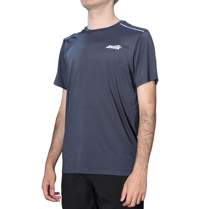 Avia Remeras Masculino Running Kyiv Dk Grey