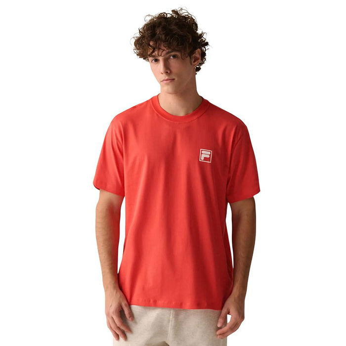 F11L01183-1690 FILA PRENDAS REMERAS MASCULINO MODA HERITAGE F BOX RED CHILLI