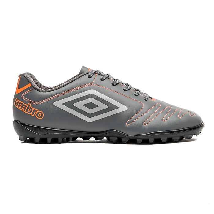 U01FB002015-868 Umbro Calzados Society Masculino Futbol Class Grafito/Naranja/Gris