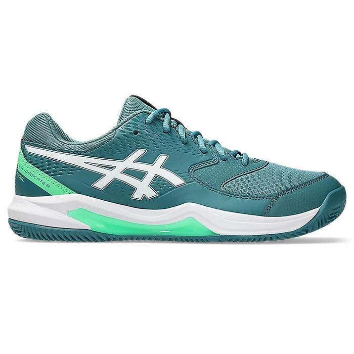 Asics Deportivos Masculino Padel Gel Dedicate 8 Padel Misty Pine/White