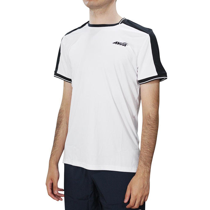 Avia Remeras Masculino Running Warsaw White/Black